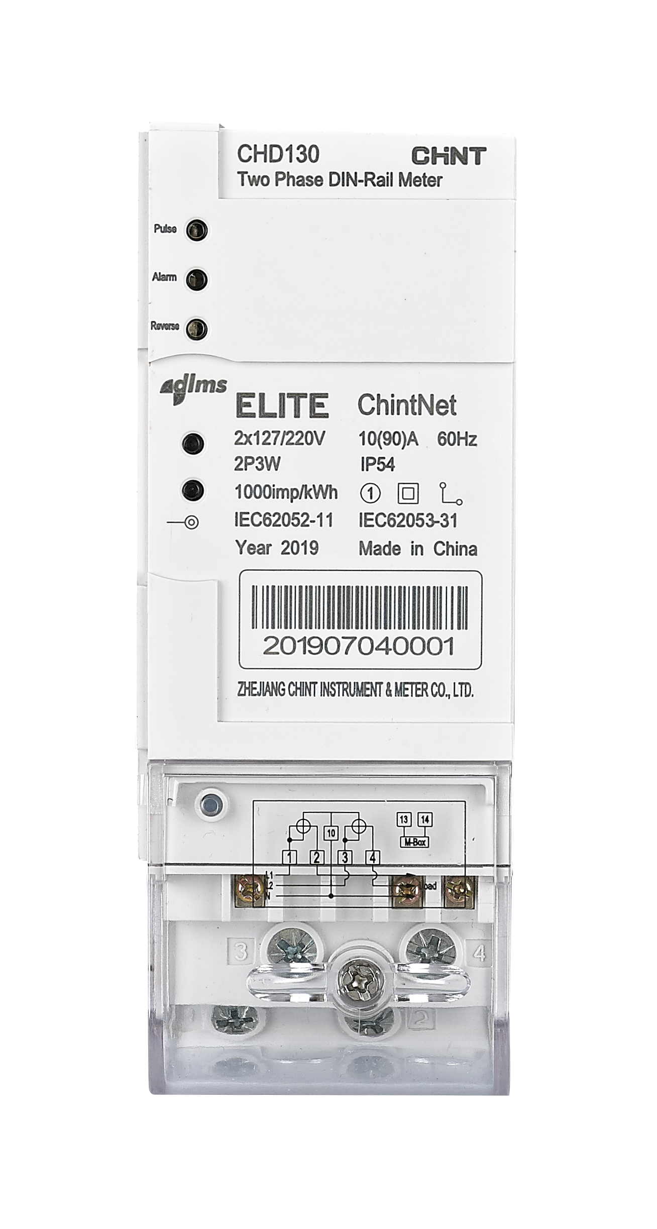 CHD130 without LCD Singal Phase Meter-Studio Image 9